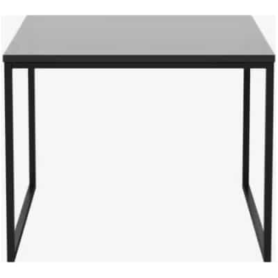 Bolia Como -sohvapöytä 55 x 55 cm K: 35,8 cm (musta lasi)
