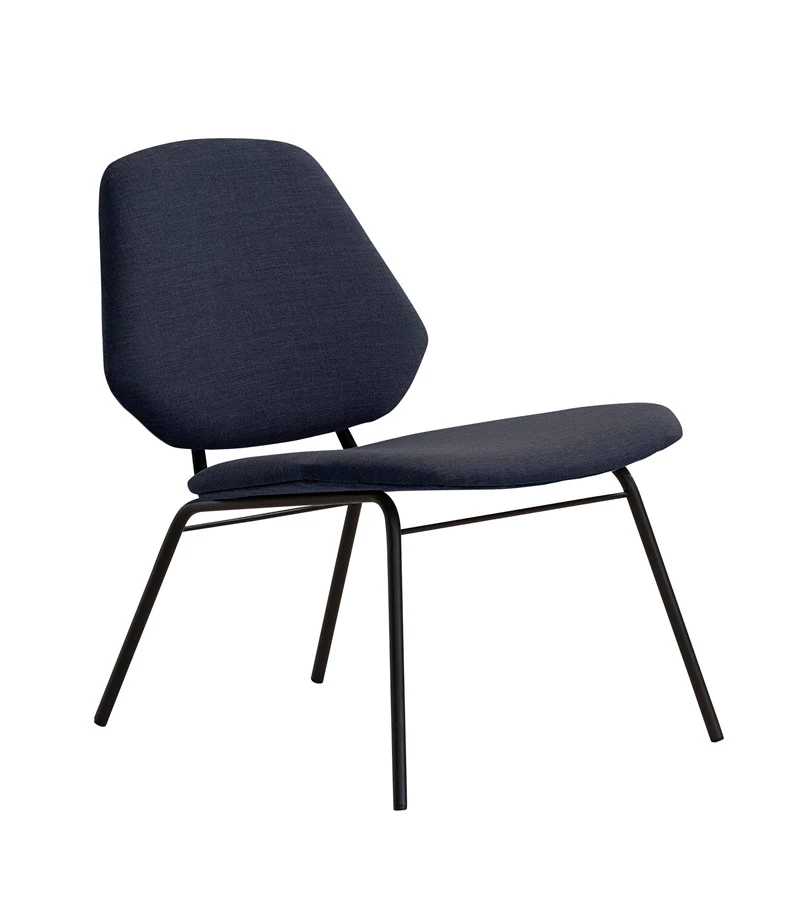Woud Lean -loungetuoli, tummansininen