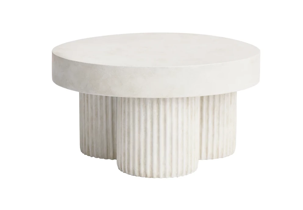 Norr11 Gear -sohvapöytä, luonnonvalkoinen