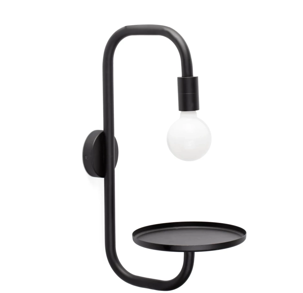 Faro Guest -seinävalaisin, musta Faro Guest -seinävalaisin, musta