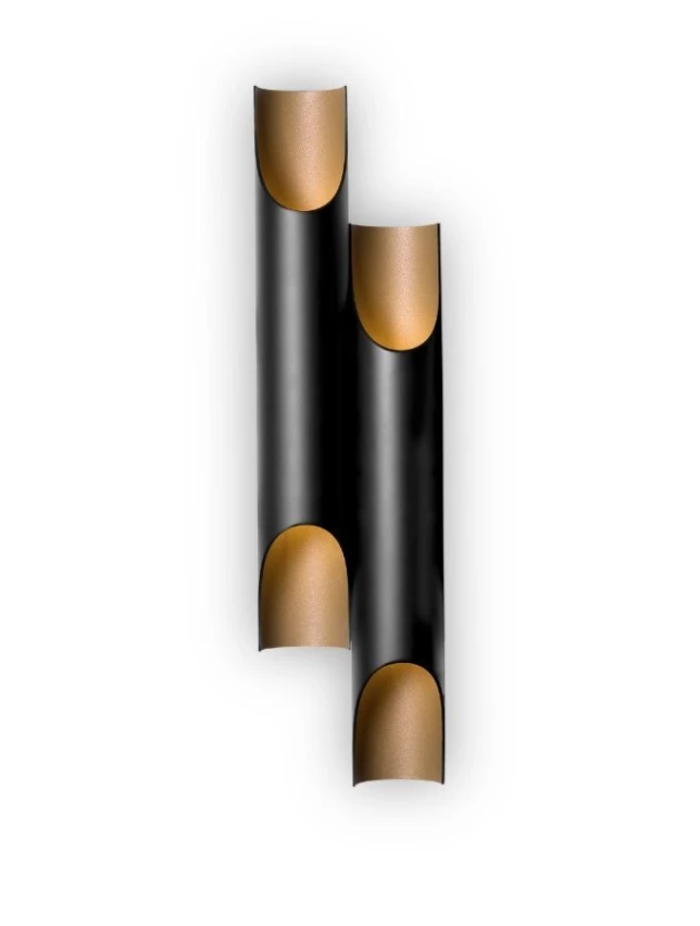 Delightfull Galliano II -seinävalaisin, mattamusta