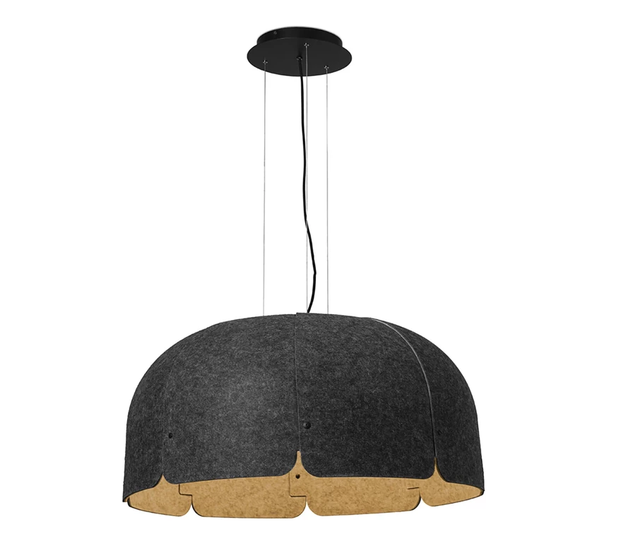 Faro Mute LED -riippuvalaisin, himmennettävä, ruskea