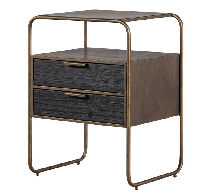 BPH Polite -yöpöytä, messinkiä