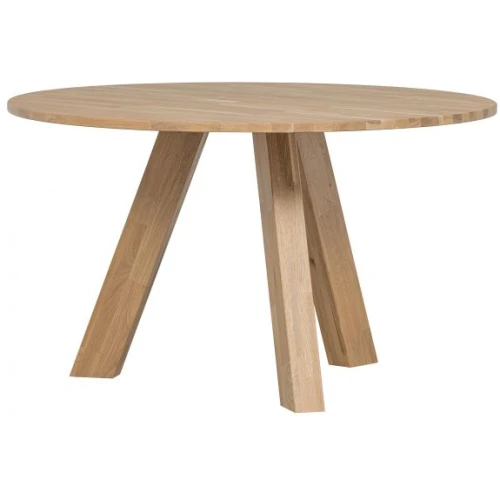 Woood Rhonda -ruokapöytä 129 cm, tammi