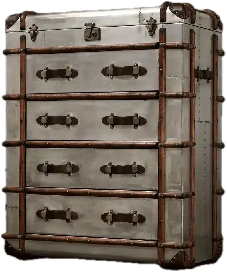 trunk-laatikosto, alumiini