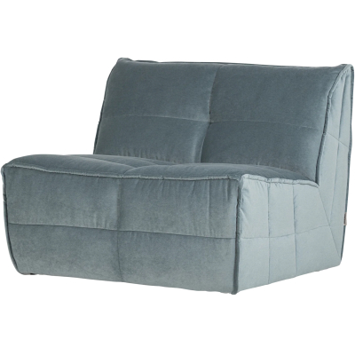 Vtwonen Cluster -sohvamoduli (1h), sininen, sametti