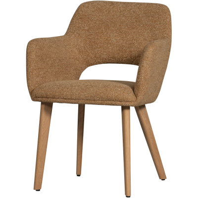 Woood Murat ruokapöydän tuoli, keltainen