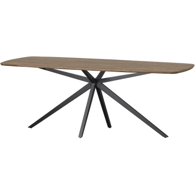 Woood Danish -ruokapöytä, kasmirinruskea