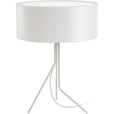 Exo Lighting Diagonal M -pöytävalaisin, valkoinen