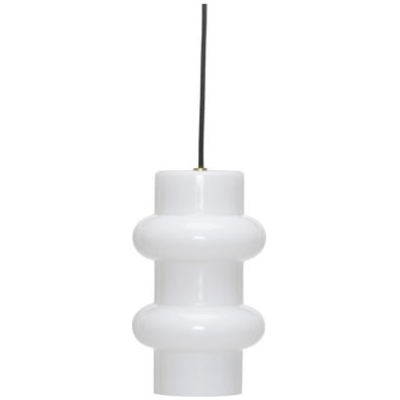 Hubsch Pilule -riippuvalaisin, kiiltävä valkoinen