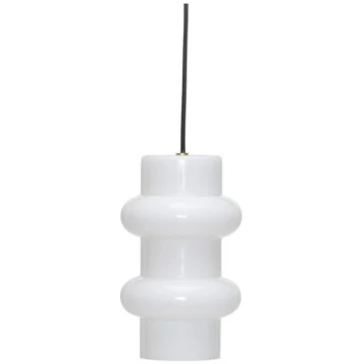 Hubsch Pilule -riippuvalaisin, kiiltävä valkoinen