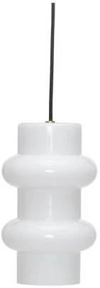 Hubsch Pilule -riippuvalaisin, kiiltävä valkoinen