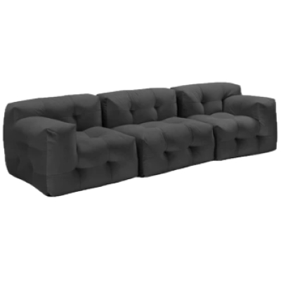 nota a sofa, tummanharmaa