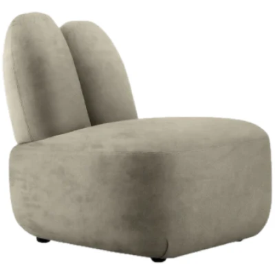 Emko Bunny -loungetuoli, harmaa