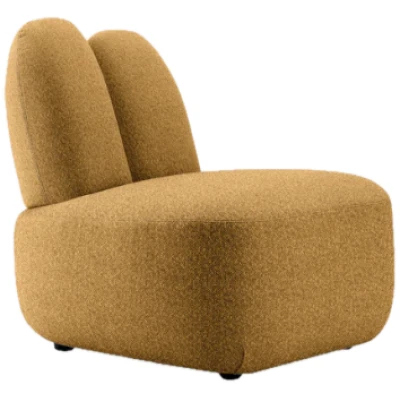 Emko Bunny -loungetuoli, sinappi_ mustard