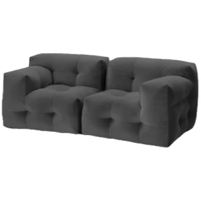 Emko Not-A-Sofa -sohva, 2h, harmaa
