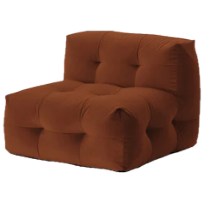 Not a sofa, loungetuoli, ruskea, suklaa